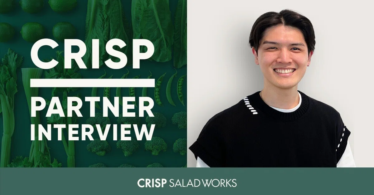 “飲食未経験の第二新卒から、25歳で店長に！”パートナーインタビュー　〜なおやさん編〜｜CRISP