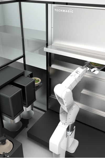 オンライン接客するロボット